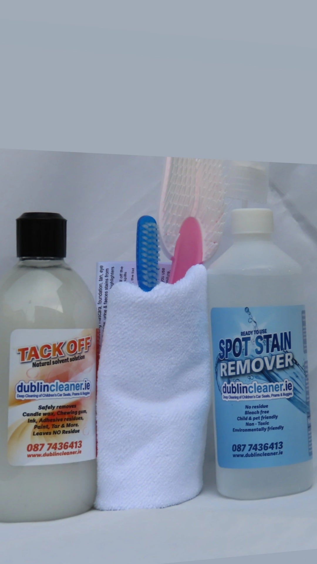 Duo 500ml Spot Stain Remover & Tack Off Bundle